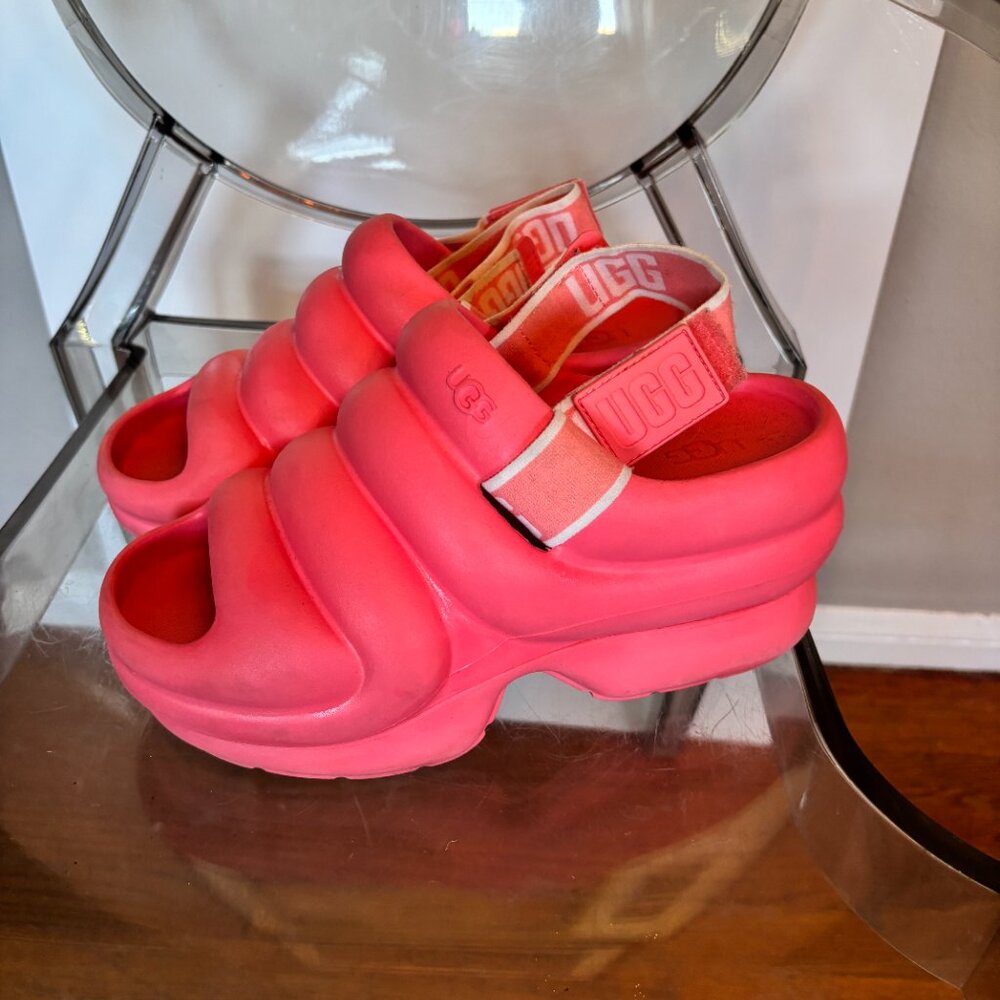 UGG Wedge Sandals-Size US 6 - Picture 2 of 6